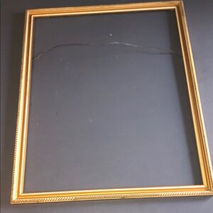 VINTAGE WOOD FRAME 19 1/2” x 24”